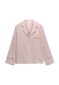 GINGHAM REVERE - Haut de pyjama - tawny
