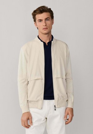 COSILK HYBRID BLSN - Bomber Jacket - light beige