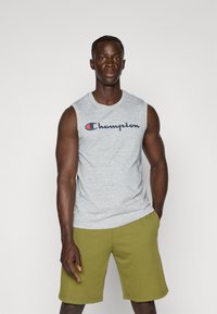 Champion - ICONS CREWNECK TANK WITH LARGE LOGO - Top - grey Thumbnail Image 1