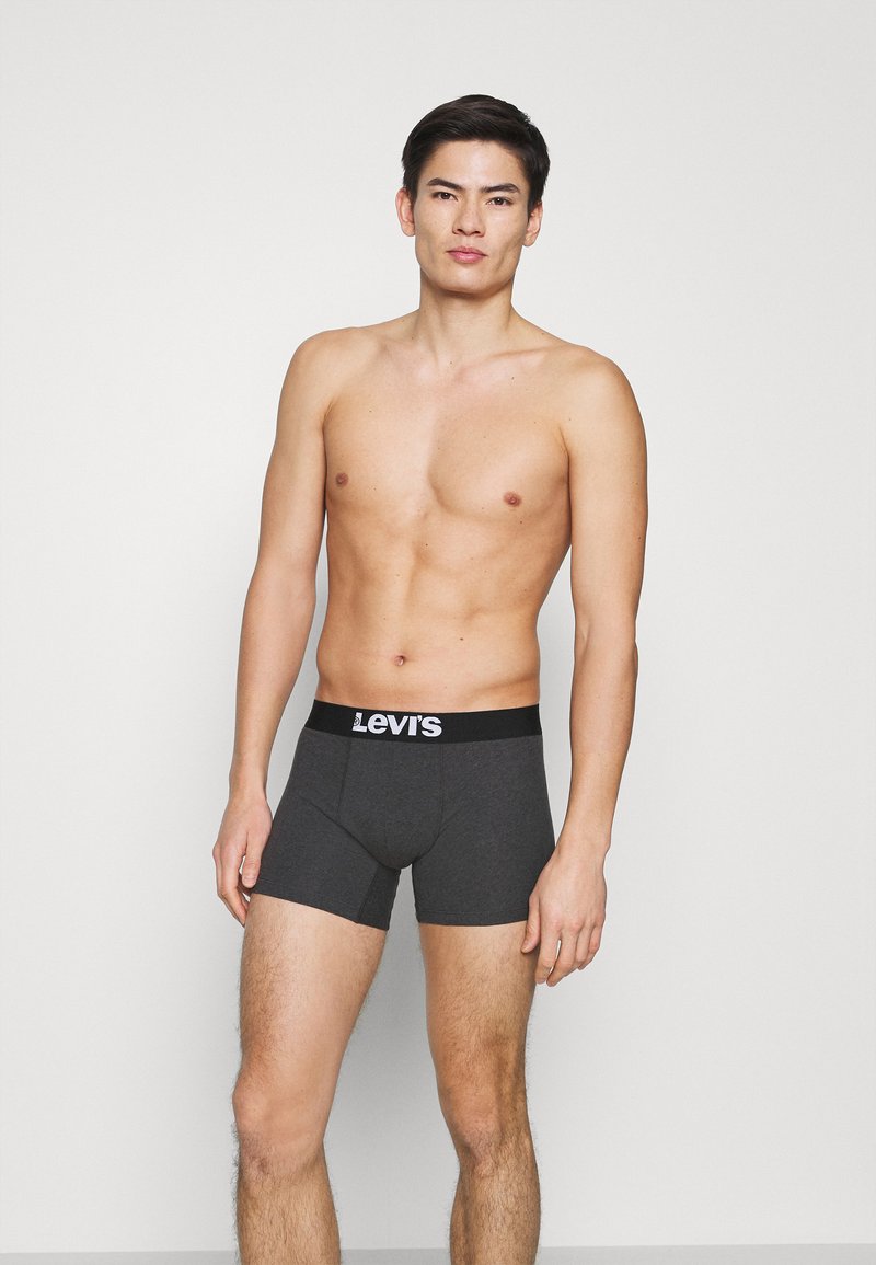 Levi's® SOLID BASIC BOXER 2 PACK - Bokserki obcisłe