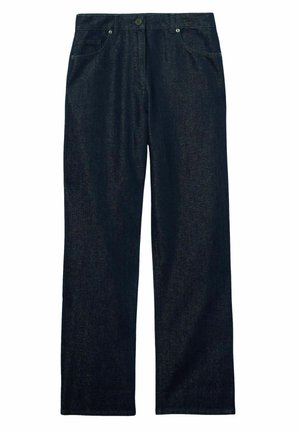 RUDI THREAD TURN-UP - Laza szabású farmerek - indigo