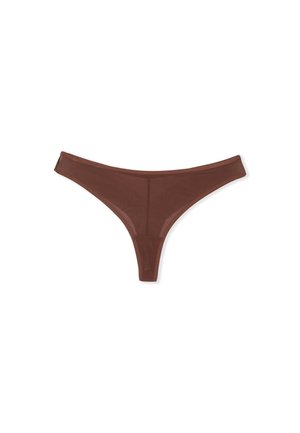 Etam, ETAM - Tanga - imp fd marron
