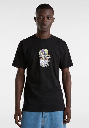 Vans PRANKSTER - Triko s potiskem - black