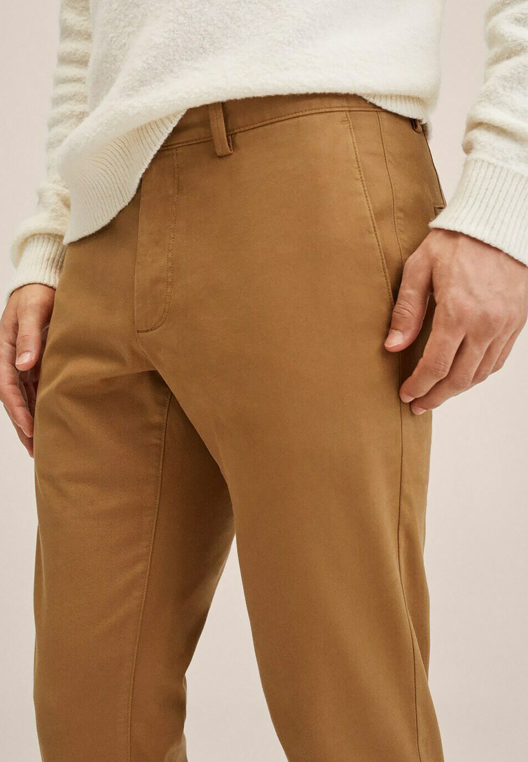 Mango BARNA - Pantalones chinos - tabac/marrón - Zalando.es