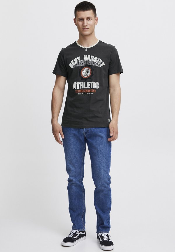 BHORION - Print T-shirt - deep forest3