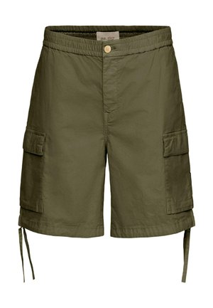 Blend, BHMAXIM RELAXED FIT CARGO - Shorts - dusty olive