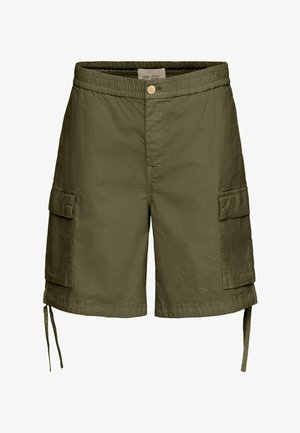 Blend, BHMAXIM RELAXED FIT CARGO - Shorts - dusty olive