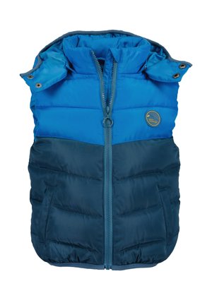 MIT ABNEHMBARER KAPUZE - Vest - türkis