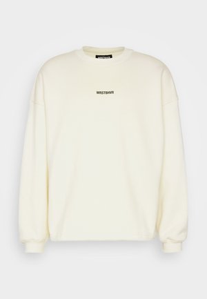 Felpa con zip - beige