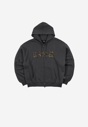 Wasted Paris, CHEETAH ZIP HOODIE UNISEX - Φούτερ με φερμουάρ - old black