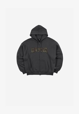 Wasted Paris, CHEETAH ZIP HOODIE UNISEX - Φούτερ με φερμουάρ - old black
