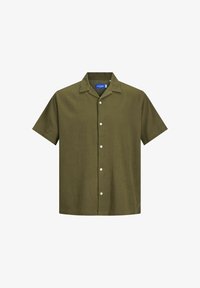 Jack & Jones JORLUKE OCEAN RESORT STYD - Overhemd - black/zwart Jack & Jones JORLUKE OCEAN RESORT STYD - Overhemd - black/zwart