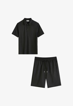 FRILIVIN, ENSEMBLE POLO SHORT CASUAL SET - Short - noir