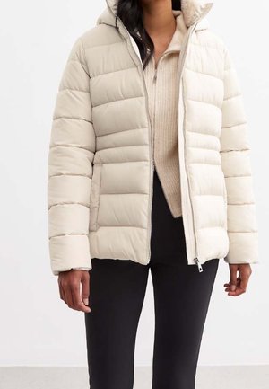 Winterjas - off-white