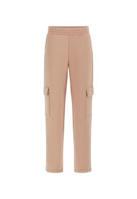 Kareiviško stiliaus kelnės - beige