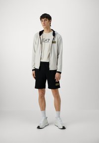 EA7 Emporio Armani Felpa con zip - beige