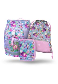 Baagl 3 SET ERGONOMISCHE - Set zainetto - violett