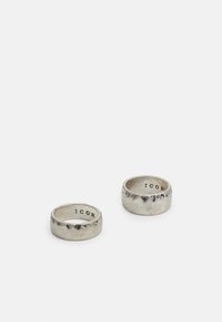 TEXTURED BAND 2 PACK - Anel - silver-coloured