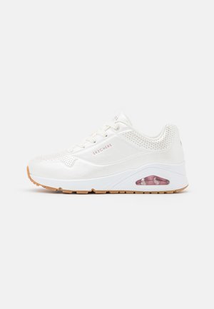 Skechers Sport UNO - Sneakers basse - white/light pink