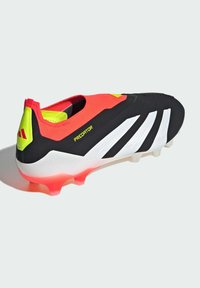 adidas Performance PREDATOR ELITE LACELESS ARTIFICIAL GRASS FOOTBALL - Voetbalschoenen voor harde ondergrond - core black cloud white solar red