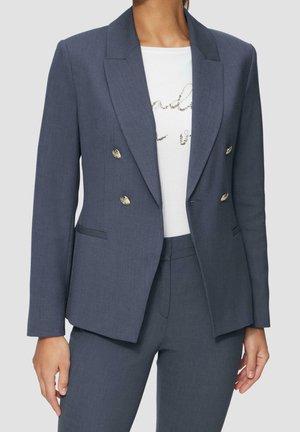Blazer - mottled light blue