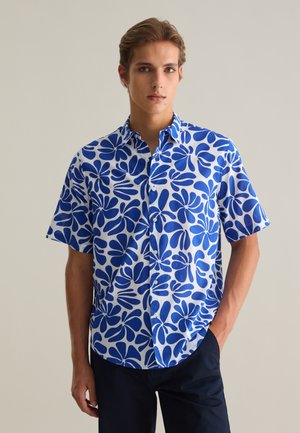 REGULAR FIT - Shirt - blue/white