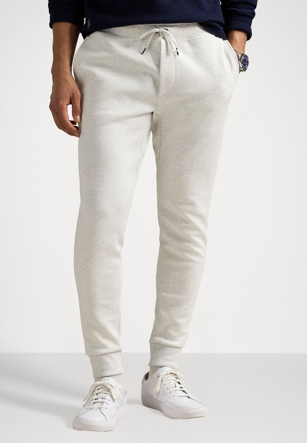 DOUBLE KNIT JOGGING BOTTOM - Tracksuit bottoms - soho heather
