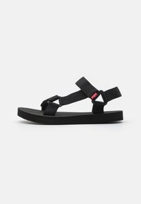 Levi's® - TAHOE 2.0 - Sandalen - full black Miniatuurafbeelding 1