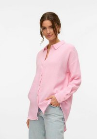 Vero Moda Button-down blouse - roseate spoonbill