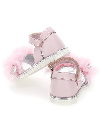 Monnalisa CON ROUCHES  - Sandali - rosa fairytale