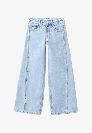 KID - Kavbojke na trapez - light blue