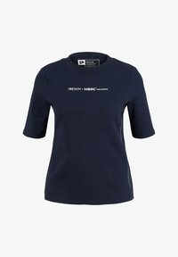 TOM TAILOR DENIM M SMOCK-DETAILS - T-shirt Con Stampa - Deep Black To721d18h Q11 TOM TAILOR DENIM M SMOCK-DETAILS - T-shirt Con Stampa - Deep Black To721d18h Q11