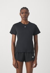 adidas Performance - T-shirts basic - black Miniaturebillede 1