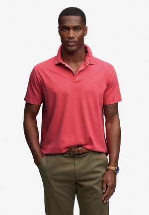 Superdry & Co, SUPERDRY ESSENTIAL JERSEY POLO SHIRT.. - Poloshirt - teaberry red
