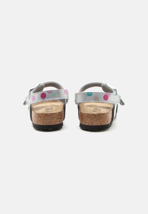 Birkenstock RIO - Sandals - electric metallic/silver-coloured — photo 3