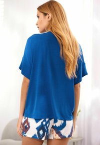 Next REGULAR FIT - Nattøj sæt - blue abstract