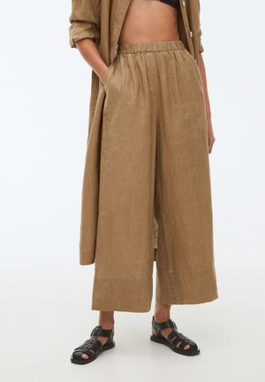 Trousers - beige