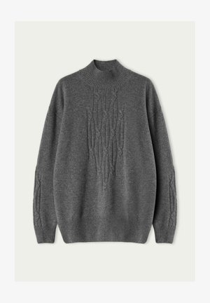 Falconeri, TURTLENECK. - Striktrøje - grey