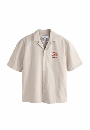 Next, REGULAR FIT - TEXTURED SHORT SLEEVE SHIRT . - Camisa - white lobster