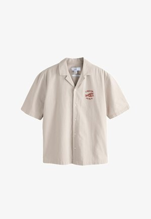 Next, REGULAR FIT - TEXTURED SHORT SLEEVE SHIRT . - Skjorter - white lobster