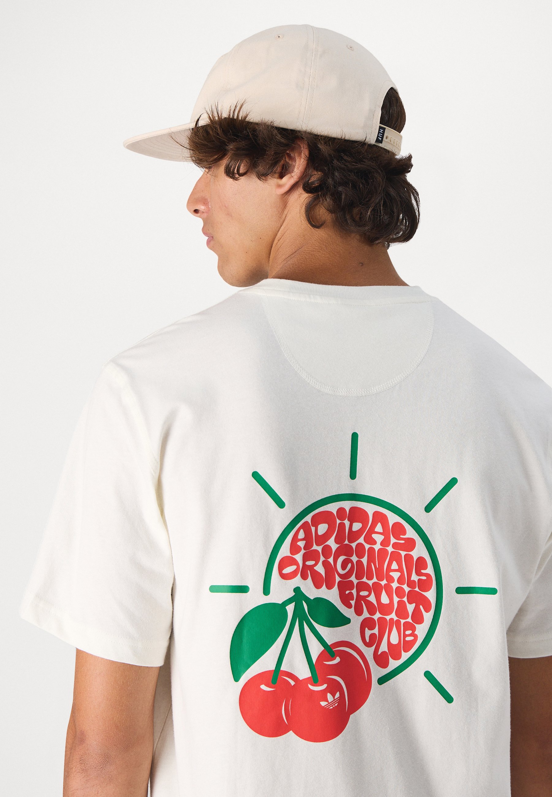 adidas Originals CHERRY TEE UNISEX - Print T-shirt - off