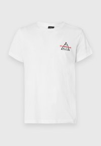 TRIANGLE - T-shirt imprimé - white