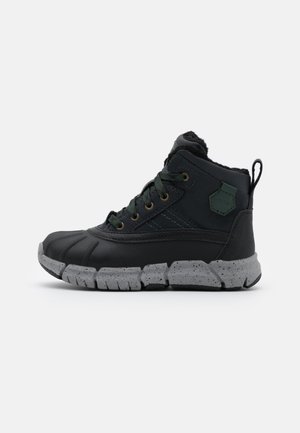 FLEXYPER BOY - Vinterstøvler - navy/dark green
