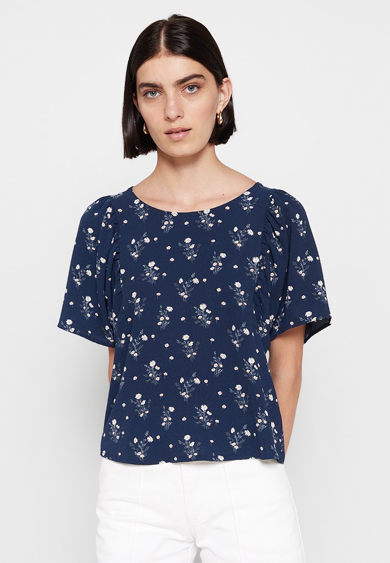 JDY Blouse donkerblauw