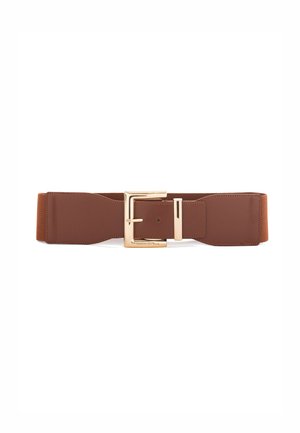 Ceinture taille haute - brown