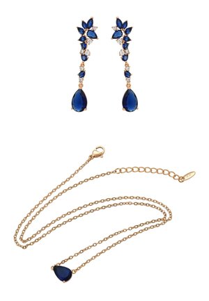 SET - Øreringe - rose gold-coloured navy