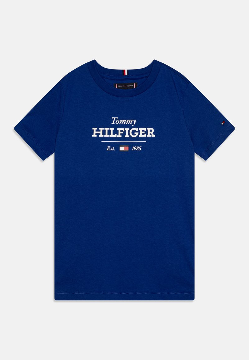 Tommy Hilfiger - MONOTYPE 1985 TEE UNISEX - Print T-shirt - wedge blue, Enlarge