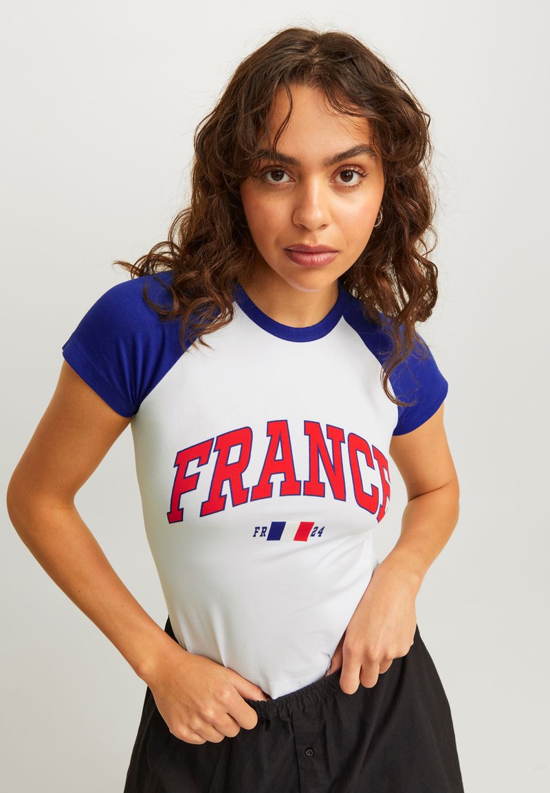 JJXX JXGIGI TEE - T-shirts med print - bright white