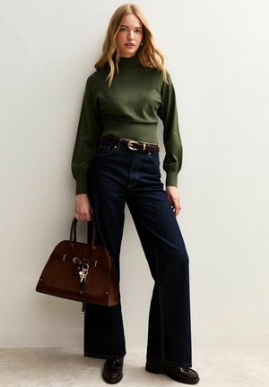 HIGH NECK  - Maglione - khaki