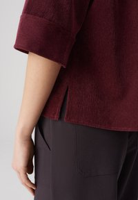 OPUS REGULAR FIT 3/4 SLEEVE - Overhemdblouse - cassis